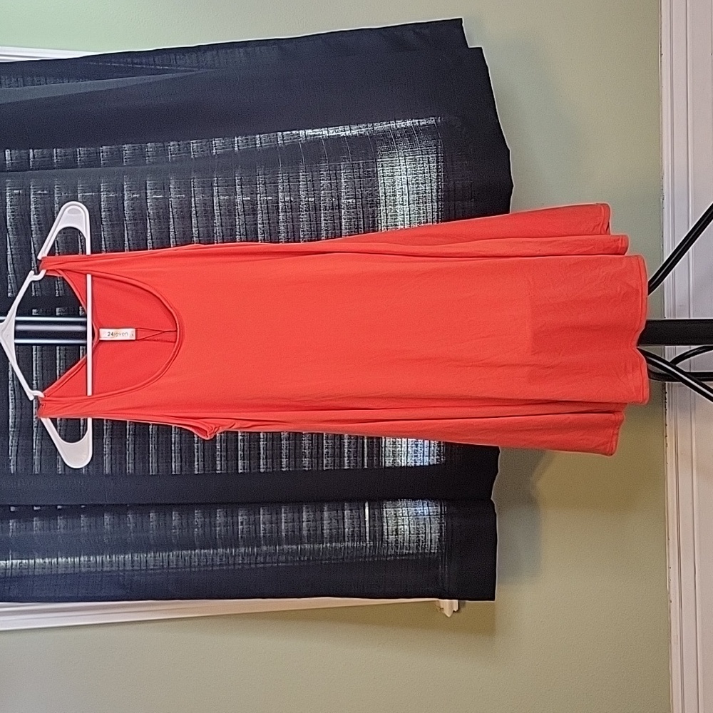 24seven A-Line Fit and Flare Skater Dress Women's Size Large